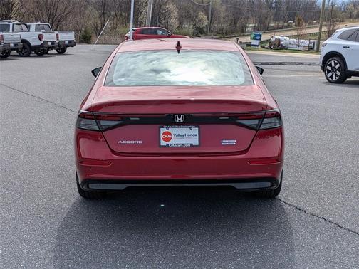 Radiant Red Metallic 2026 Honda Accord Hybrid Touring
