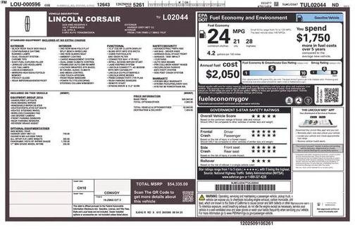 2026 Lincoln Corsair Reserve