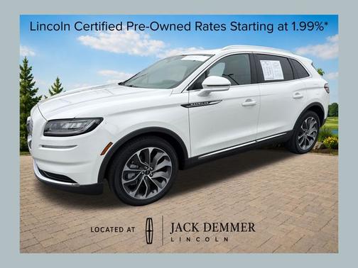 PRISTINE WHITE MET 3C 2023 Lincoln Nautilus RESERVE