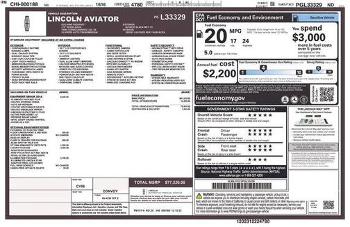 2023 Lincoln Aviator Reserve AWD