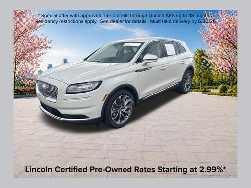 CERAMIC PEARL MET 3C 2023 Lincoln Nautilus RESERVE