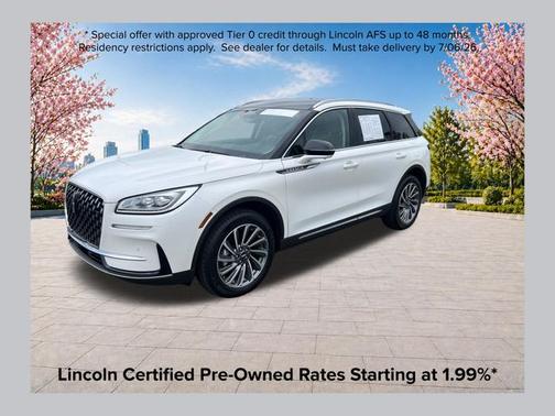 PRISTINE WHITE MET 3C 2024 Lincoln Corsair RESERVE