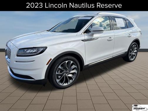 PRISTINE WHITE MET 3C 2023 Lincoln Nautilus RESERVE