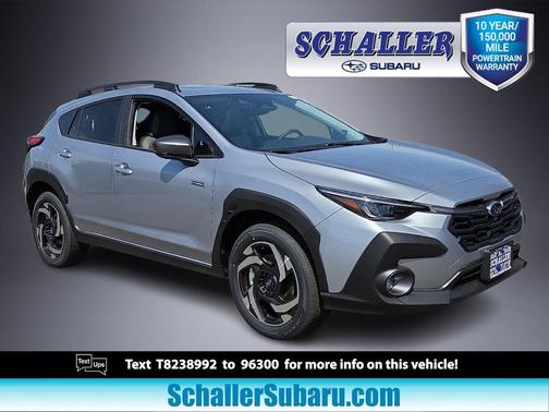 Ice Silver Metallic 2026 Subaru Crosstrek Hybrid Base