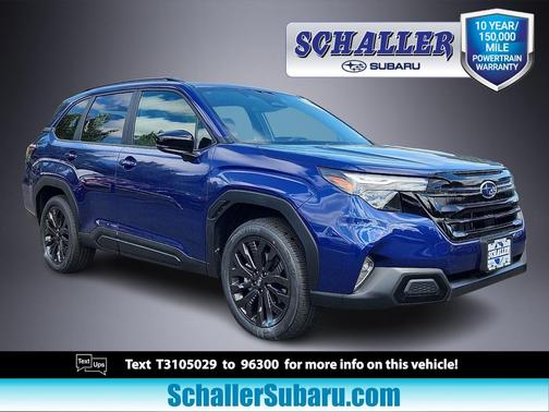 Sapphire Blue Pearl - SP1 2026 Subaru Forester Sport