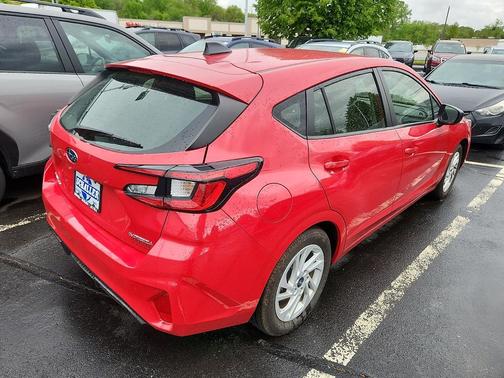Pure Red 2024 Subaru Impreza Base