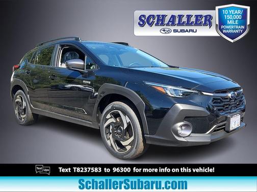 Crystal Black Silica 2026 Subaru Crosstrek Hybrid Base