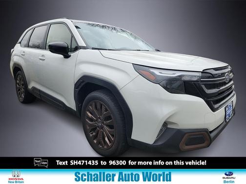 Crystal White Pearl - WH7 2025 Subaru Forester Sport