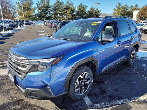 Daybreak Blue Pearl 2026 Subaru Forester Premium