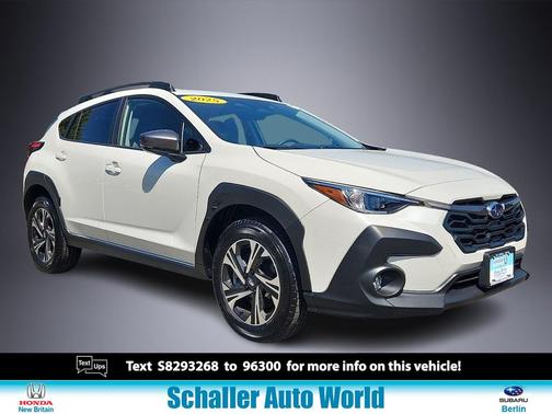 Crystal White Pearl 2025 Subaru Crosstrek Premium
