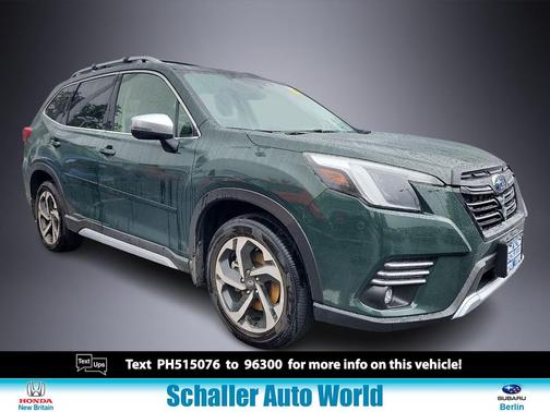 Green 2023 Subaru Forester Touring