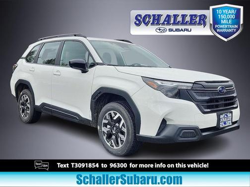 Crystal White Pearl 2026 Subaru Forester Base