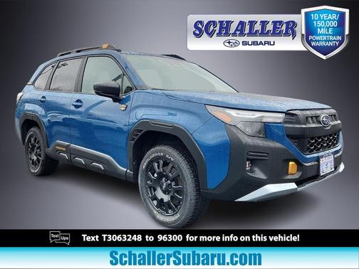 Geyser Blue 2026 Subaru Forester Wilderness