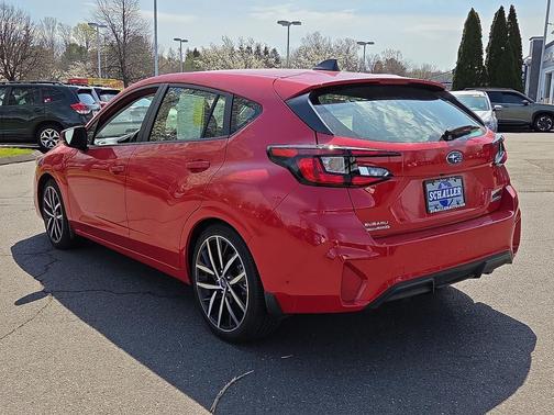 Pure Red 2024 Subaru Impreza Sport