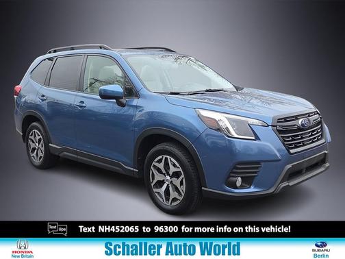 Horizon Blue 2022 Subaru Forester Premium