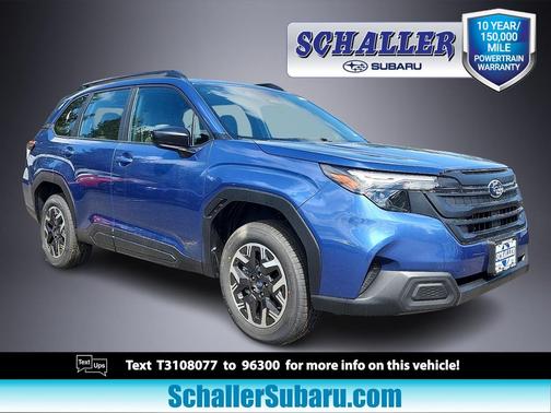 Daybreak Blue Pearl 2026 Subaru Forester Base