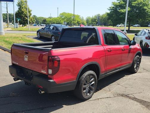 Radiant Red Metallic II 2023 Honda Ridgeline Sport