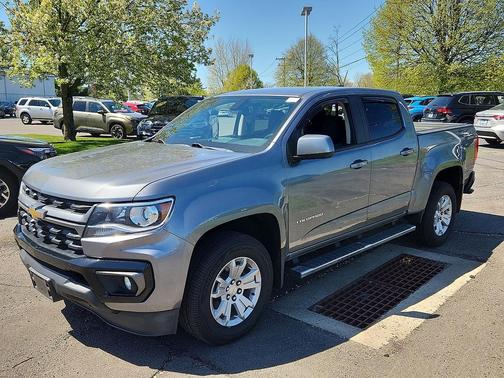 Satin Steel Metallic 2021 Chevrolet Colorado LT