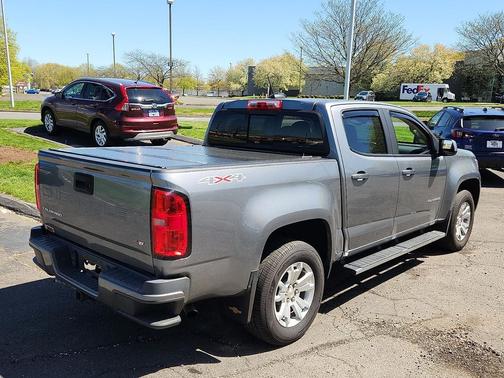 Satin Steel Metallic 2021 Chevrolet Colorado LT