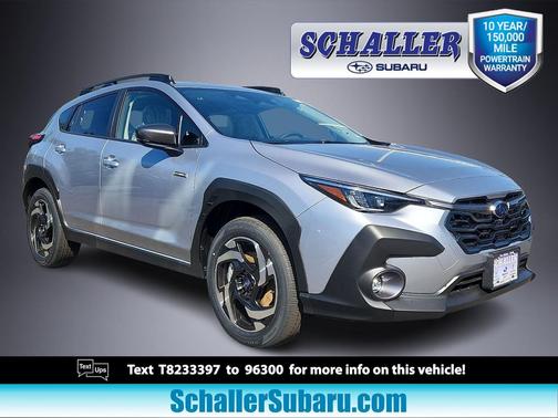 Ice Silver Metallic 2026 Subaru Crosstrek Hybrid Base