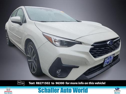 Crystal White Pearl 2024 Subaru Impreza Sport