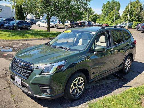 Green 2023 Subaru Forester Premium