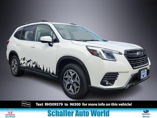 Crystal White Pearl 2024 Subaru Forester Premium