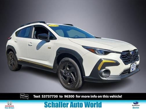 Crystal White Pearl 2025 Subaru Crosstrek Sport