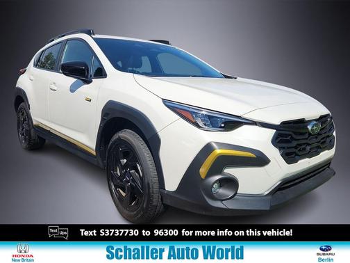 Crystal White Pearl 2025 Subaru Crosstrek Sport