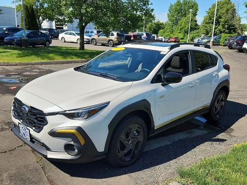 Crystal White Pearl 2025 Subaru Crosstrek Sport