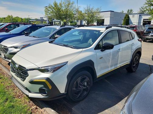 Crystal White Pearl 2025 Subaru Crosstrek Sport