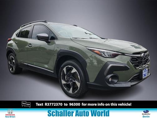 Alpine Green 2024 Subaru Crosstrek Limited