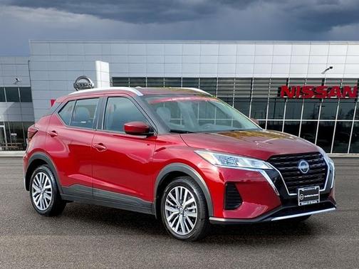 Scarlet Ember 2023 Nissan Kicks SV