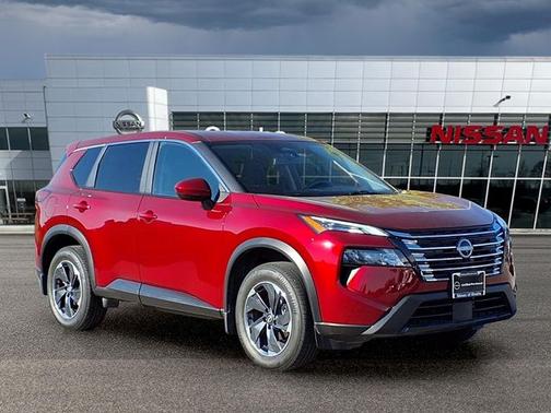 Scarlet Ember 2025 Nissan Rogue SV