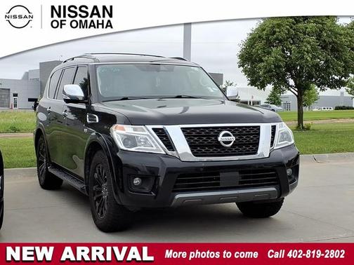 Black 2019 Nissan Armada Platinum