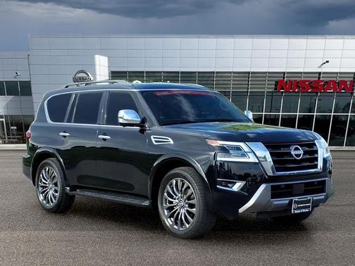 Black 2023 Nissan Armada Platinum