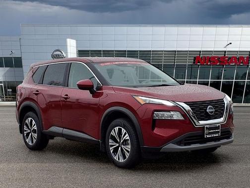 Scarlet Ember 2023 Nissan Rogue SV