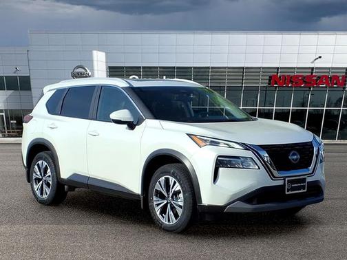 White 2023 Nissan Rogue SV