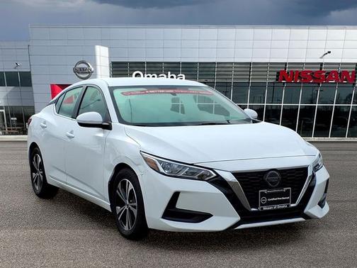 Cloud White 2022 Nissan Sentra SV