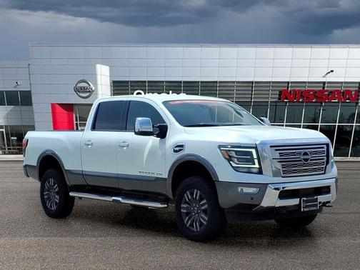 White 2023 Nissan Titan XD Platinum Reserve