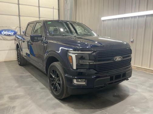 Blue Metallic 2025 Ford F-150 Platinum