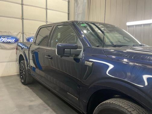 Blue Metallic 2025 Ford F-150 Platinum