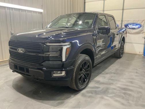 Blue Metallic 2025 Ford F-150 Platinum