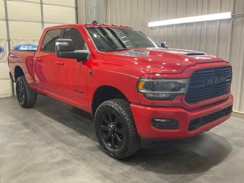 Flame Red Clearcoat 2023 RAM 2500 Laramie