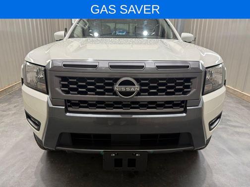 Glacier White 2025 Nissan Frontier SV