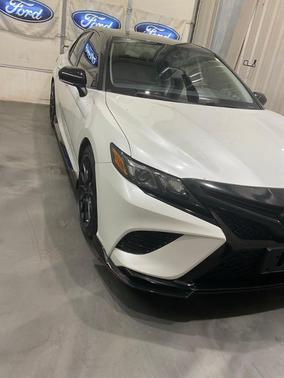 Wind Chill Pearl / Midnight Black Metallic 2023 Toyota Camry TRD V6
