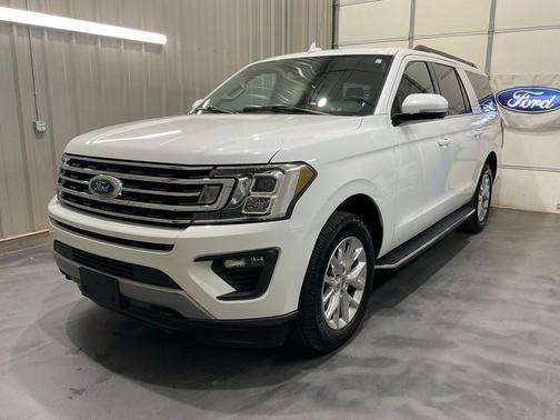 White Metallic 2020 Ford Expedition Max XLT