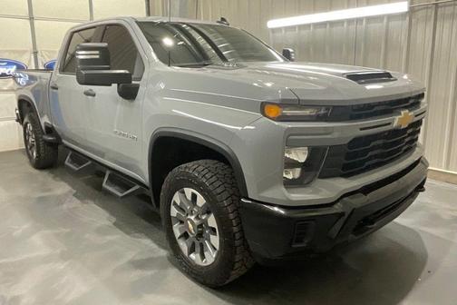 Slate Gray Metallic 2024 Chevrolet Silverado 2500 Custom