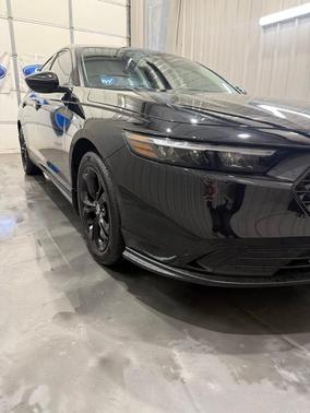 Black 2025 Honda Accord SE