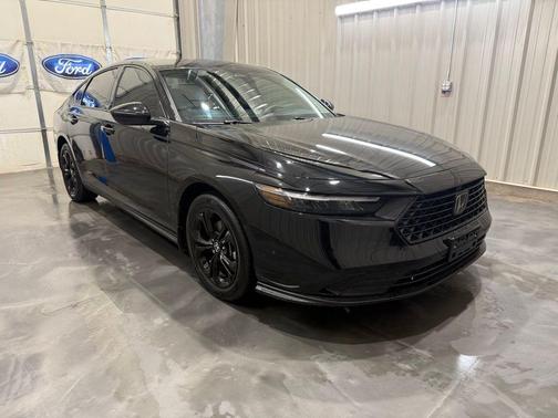 Black 2025 Honda Accord SE